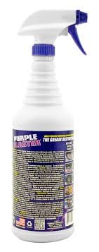 Purple Blaster, Super Concentrated Industrial Cleaner & Degreaser. Specially formulated for cleaning and degreasing tough stains, oil, grease, dirt, bugs, etc. -H29.235 Purple Blaster, Super Concentrated Industrial Cleaner & Degreaser. Specially formulated for cleaning and degreasing tough stains, oil, grease, dirt, bugs, etc. -H29.235